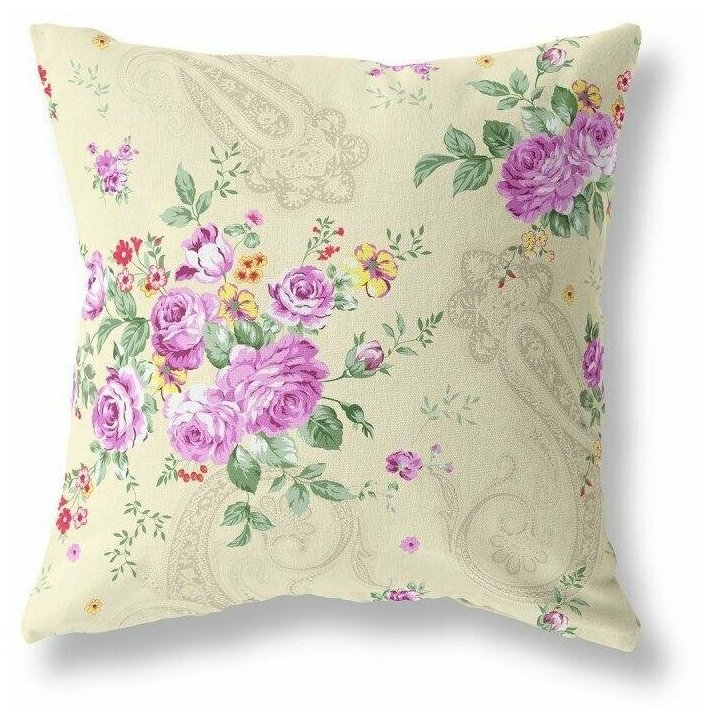 фото Наволочка "Ночь Нежна" из бязи; Джейн желтый