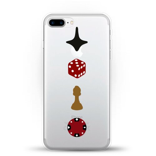 фото Силиконовый чехол начало на apple iphone 7 plus andy & paul