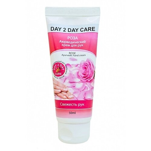 Роза аюрведический крем для рук, Дэй ту Дэй Кэр, 50 мл.