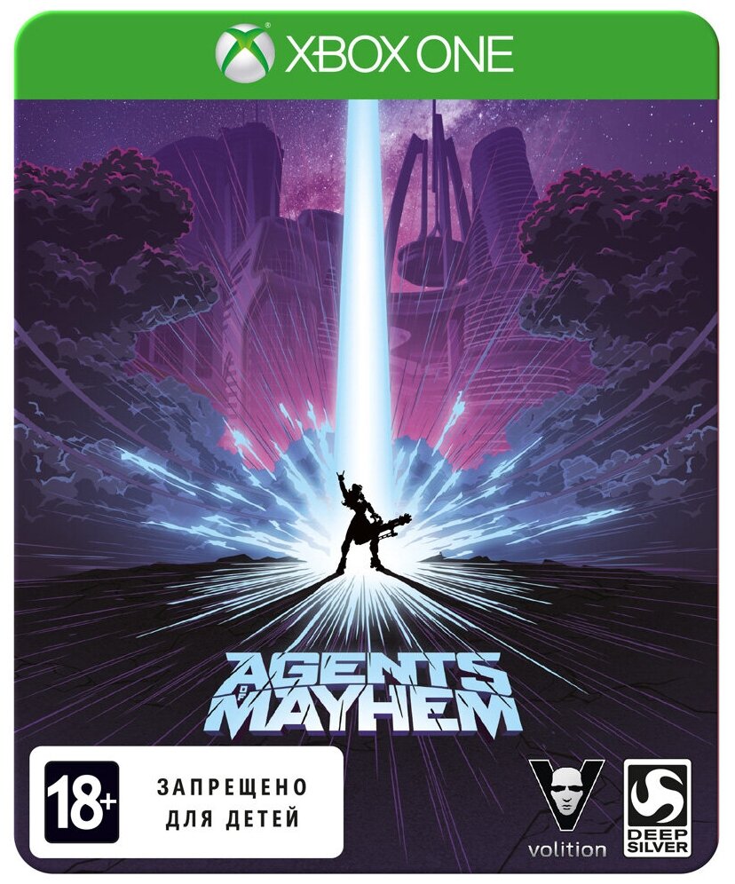 Agents of Mayhem Steelbook Edition (Xbox One/Series, рус) русские субтитры