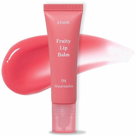 Etude Бальзам для губ с ароматом арбуза - Fruity lip balm #04 watermelon, 10г