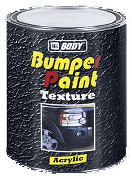 Текстурная краска для бамперов Body Bumper Paint Texture черный 1 л.