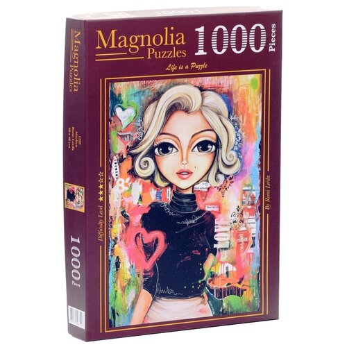 Пазл Magnolia 1000 деталей: Мэрилин пазл magnolia 1000 деталей счастливый конец