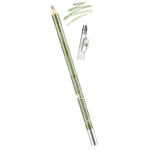 фото Tf cosmetics карандаш для глаз с точилкой professional eyeliner, оттенок 139 темный хаки