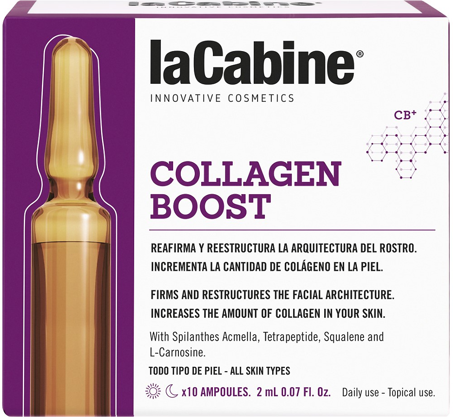 LaCabine Концентрированная сыворотка в ампулах-стимулятор коллагена Collagen Boost Ampoules 2 мл 10 шт