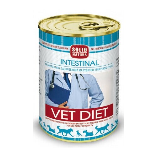 Solid Natura VET Intestinal диета для собак влажный 0,34 кг , 11033 (8 шт)