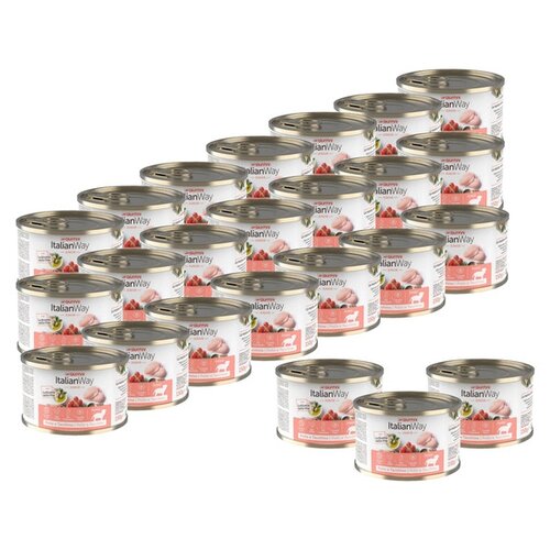 Italian Way Консервы Консервы для щенков мясное ассорти с томатами и рисом (ITALIAN WAY WET DOG JUNIOR) 0,15 кг