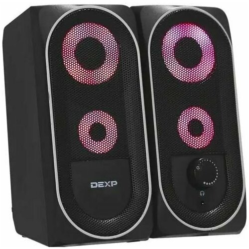 Колонки 20 DEXP R620 R620 черный6 Вт Bluetooth питание - USB порт 479700₽