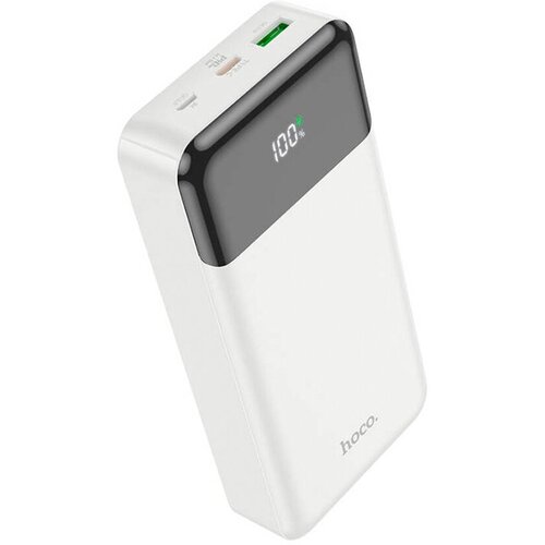 Аккумулятор внешний HOCO J102A, Cool, 20000mAh, QC3.0, PD3.0, цвет: белый