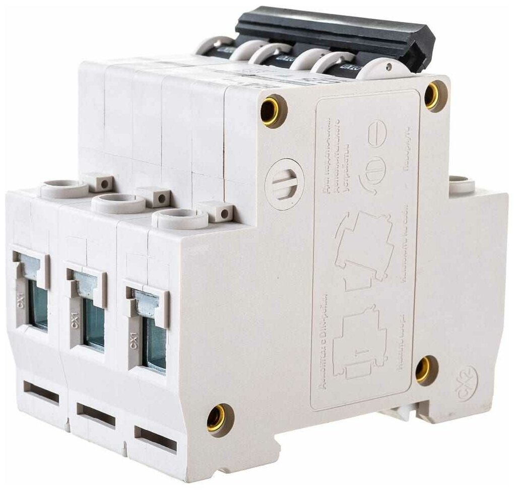 Автоматический выключатель 3P 25А (C) 4,5кА ВА 47-29, EKF Basic - фотография № 16