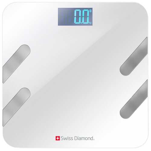 Весы электронные Swiss Diamond умные / белые