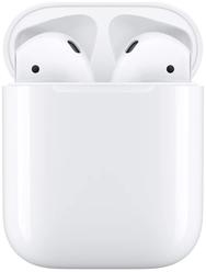 Беспроводные наушники Apple AirPods 2 с зарядным футляром MV7N2, белый