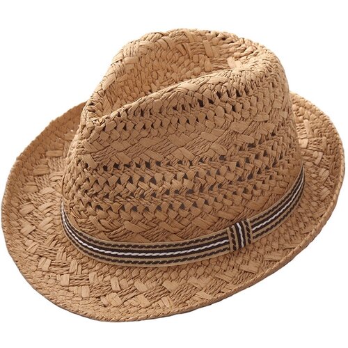 фото Шляпа , размер 57, коричневый верида