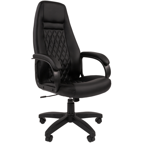 фото Компьютерное кресло chairman 950lt для руководителя, обивка: искусственная кожа, цвет: черный