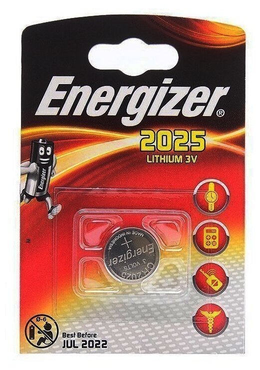 Батарейка Energizer CR2025