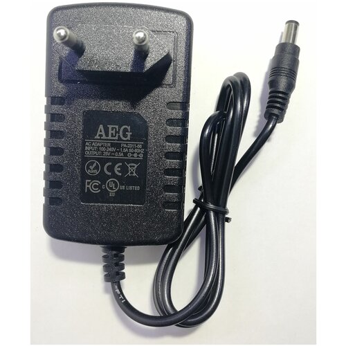 Сетевое зарядное устройство блок питания для аккумуляторных пылесосов Electrolux ergorapido AEG DC 25v 05a 1100₽