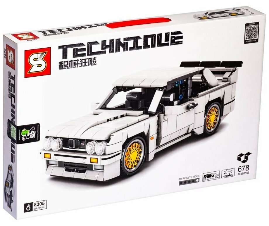 Конструктор SY Спорткар BMW E30 SY8305