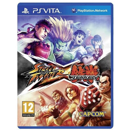 Игра Street Fighter X Tekken для PlayStation Vita, картридж