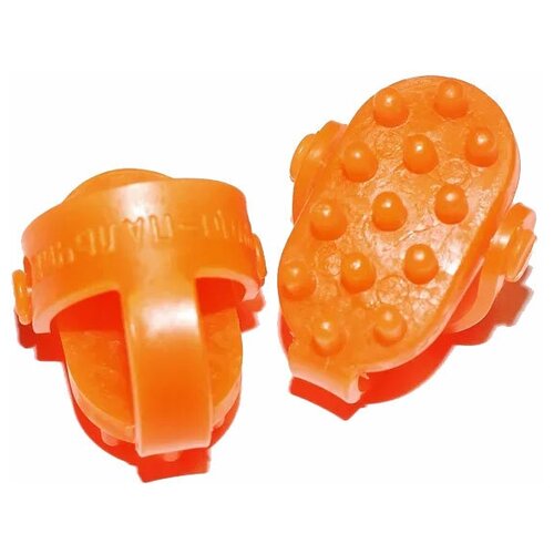 Акупунктурный массажер Торг Лайнс Чудо-пальчик 10 оранжевый 1 уп 2 шт 232₽