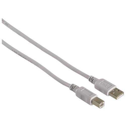 HAMA USB - USB-B (00034694), 1.5 м, серый