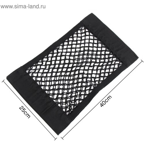 Сетка багажная TORSO для ниш карман 2540 см на липкой ленте 461₽