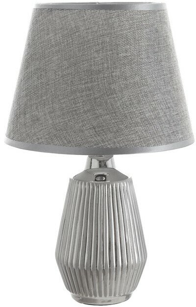 Настольная лампа "Бари" Е14 40Вт хром 22,5х22,5х35 см - фотография № 5