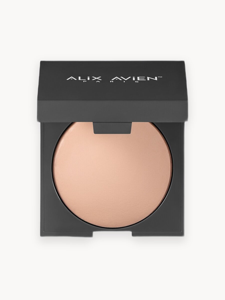 Пудра для лица ALIX AVIEN тон 258 с зеркалом, матирующая, запеченная, палетка