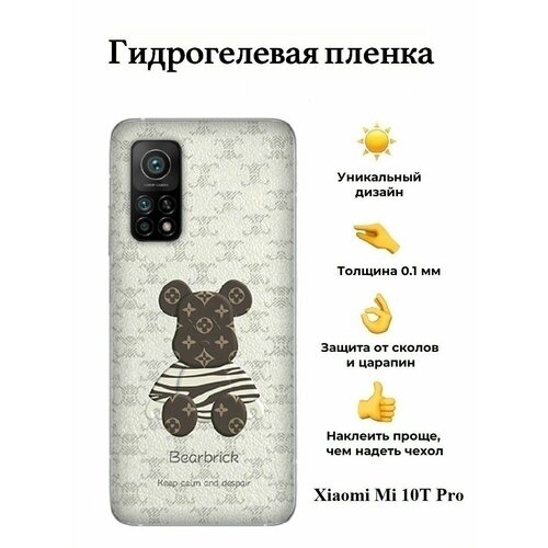 Гидрогелевая пленка на Xiaomi Mi 10T Pro на заднюю панель гидрогелевая защитная пленка для телефона mi 10t pro матовая противоударная гибкое стекло на заднюю крышку