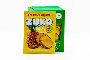 Растворимый напиток ZUKO Ананас 20 гр Упаковка 12 шт
