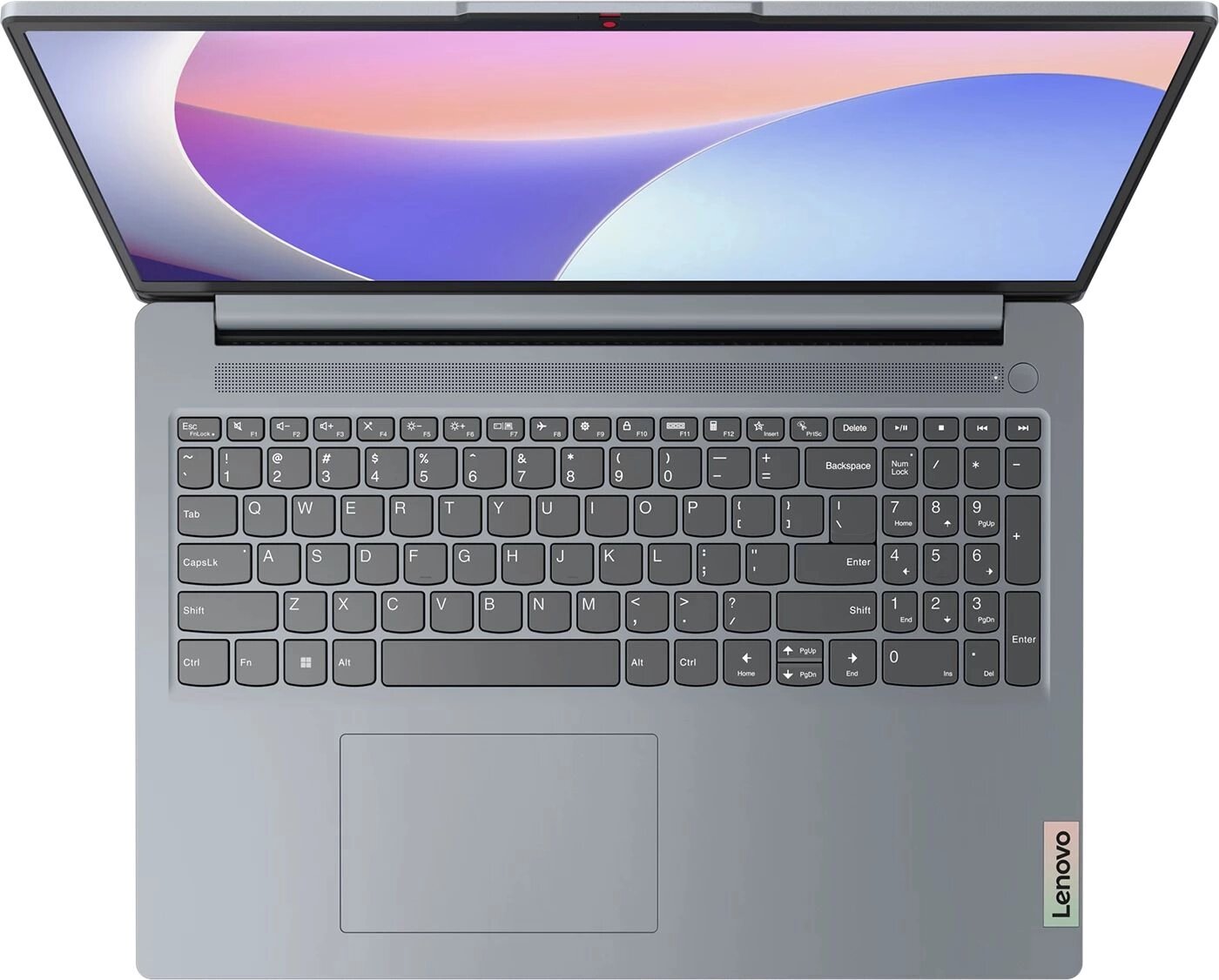 LENOVO Ноутбук Lenovo IdeaPad Slim 3 16IAH8 Core i5 12450H 8Gb SSD512Gb Intel UHD Graphics 16" IPS WUXGA (1920x1200) noOS grey WiFi BT Cam (83ES0012RK) 83ES0012RK