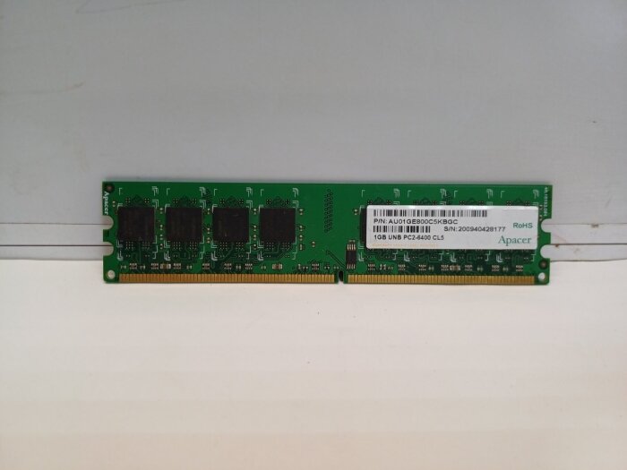 Оперативная память Apacer DDR2 1Gb PC2-6400 AU01GE800C5KBGC