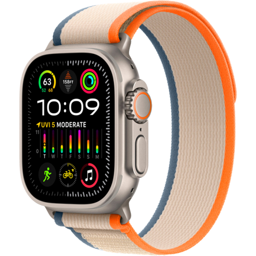 Apple Умные часы Apple Watch Ultra 2 49 мм Trail Loop OrangeBeige MRFL3 10987900₽