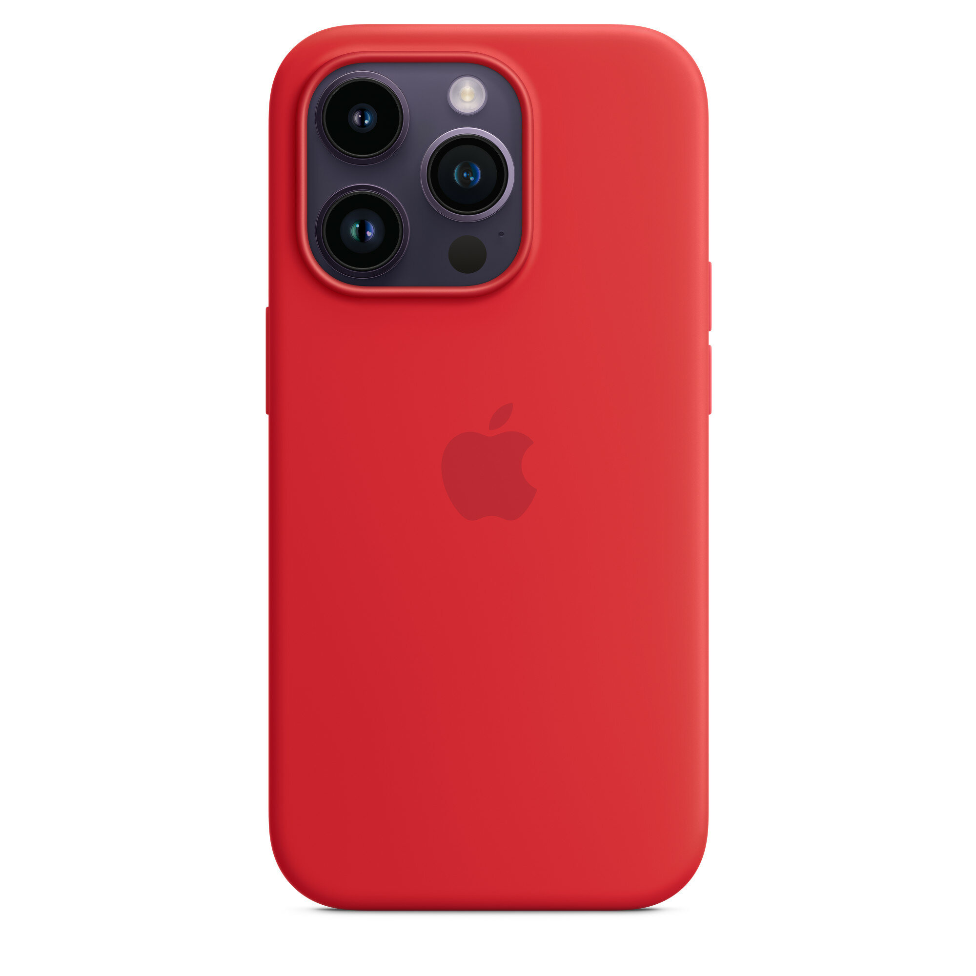 Чехол силиконовый with MagSafe для iPhone 14 Pro Red