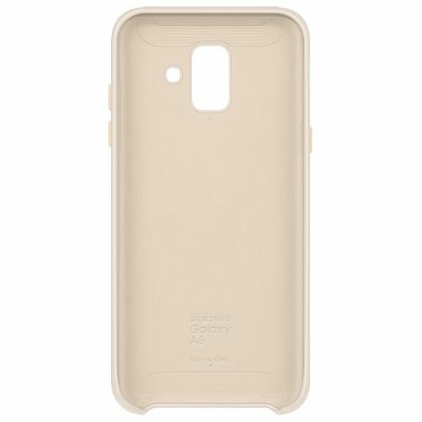 Чехол Samsung Dual Layer Cover для Samsung Galaxy A6 (2018) Gold