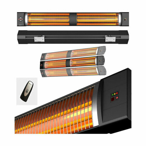 Mirkraft Square 2800 Watt Elektrikli Istc IP45 LED Gsterge Uzaktan Kumandal Duvar Istcs 25140₽