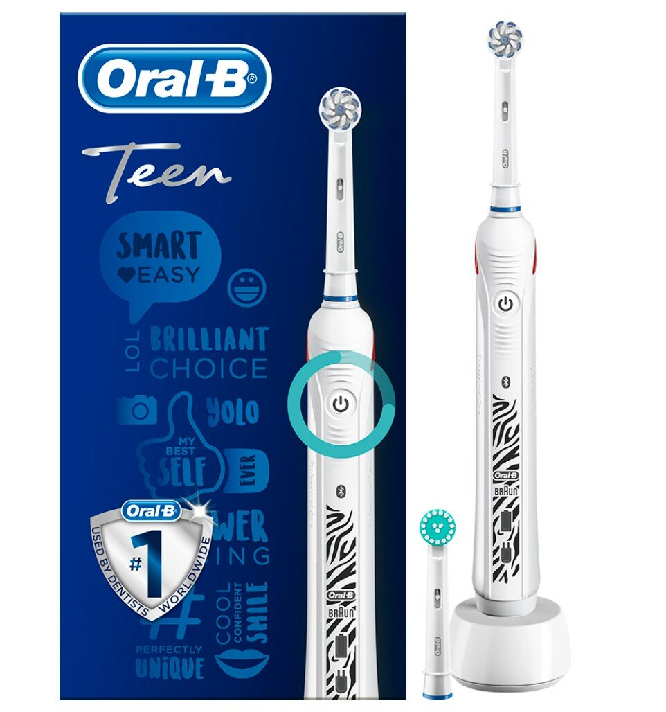Электрическая зубная щётка Braun Toothbrush Smart 4 Teen Sensetive