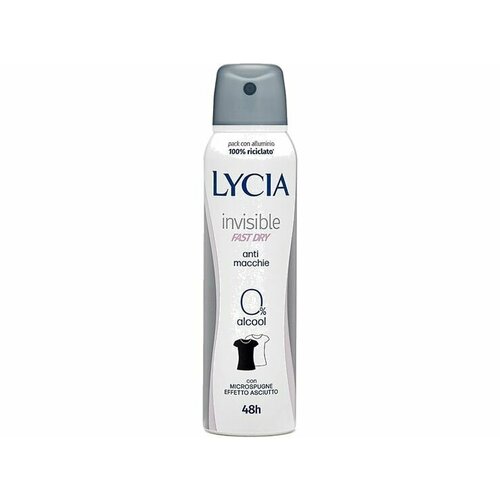 Дезодорант-аэрозоль для тела Lycia Invisible Fast Dry