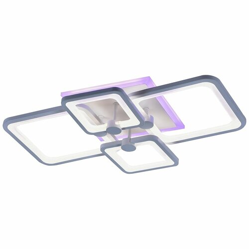 Люстра потолочная светодиодная с пультом, мощность 140 Вт. На комнату 10 метров, от Getogazov Family