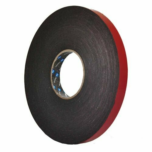 BF15, лента клейкая двухсторонняя вспененная SM Сhemie, 1мм*50м, ширина 12мм