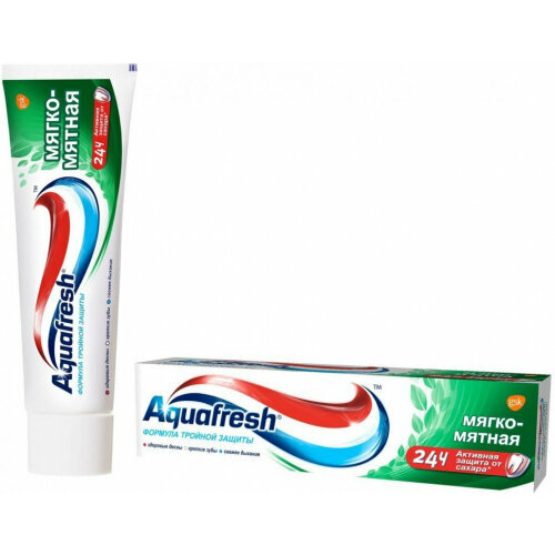 Зубная паста Aquafresh Мягко-мятная, 50 мл