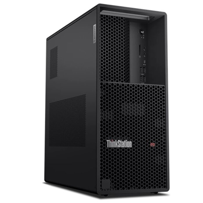 Lenovo ThinkStation P3 Tower (30GUA117CW) i7-13700, 32GB (2x16) DDR5, 1TB SSD M.2, NVIDIA RTX A2000 12GB, DOS, Black