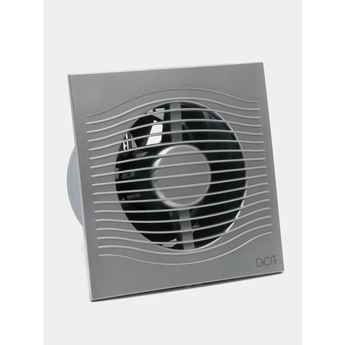 Вытяжной вентилятор SLIM 5C Gray metal с обратным клапаном D 125 мм 6743₽