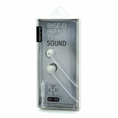 Наушники-гарнитура 35мм ELMCOEI EV-133 353₽