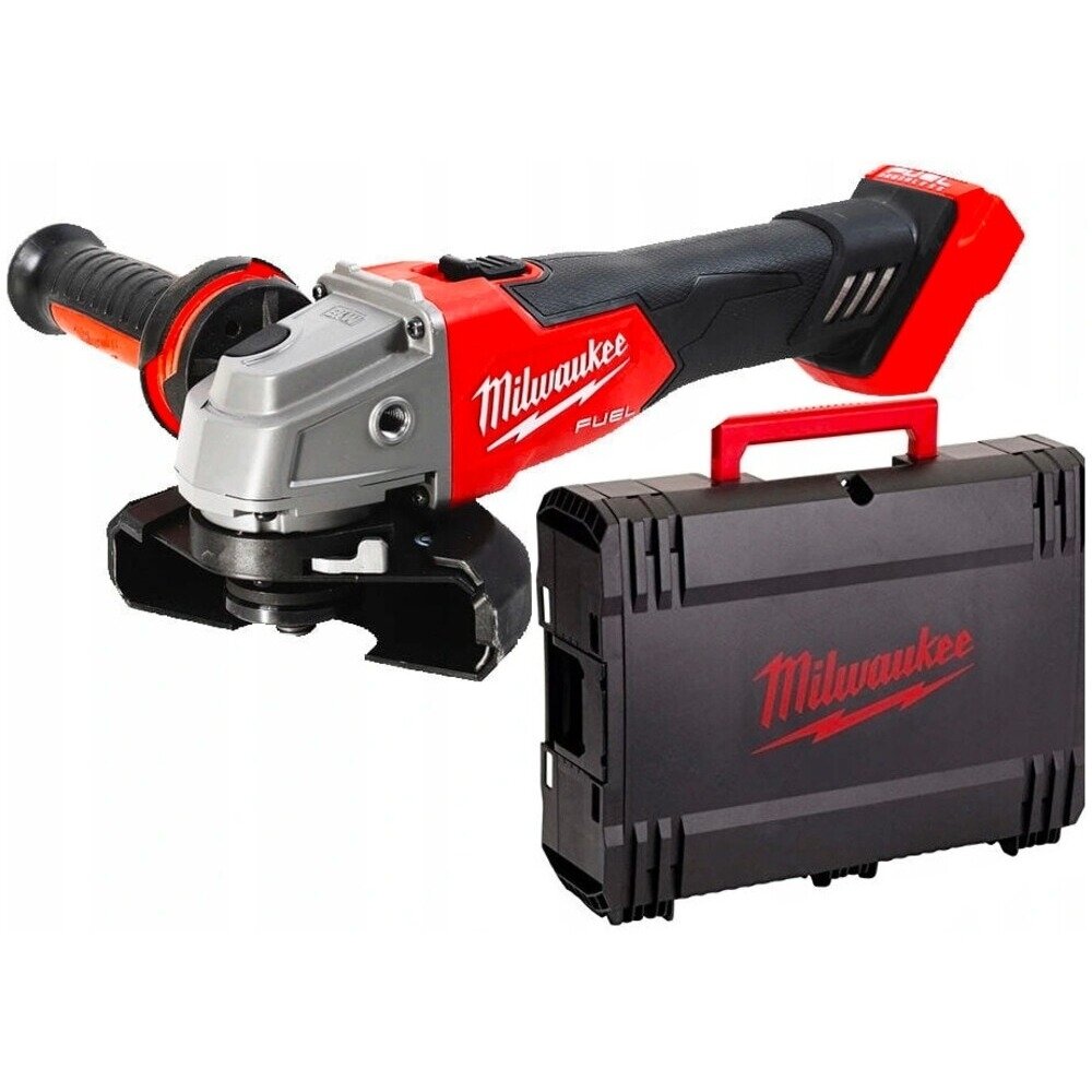 Аккумуляторная угловая шлифмашина Milwaukee M18 Fuel FSAG125X-0X (профессиональная) - фото №9