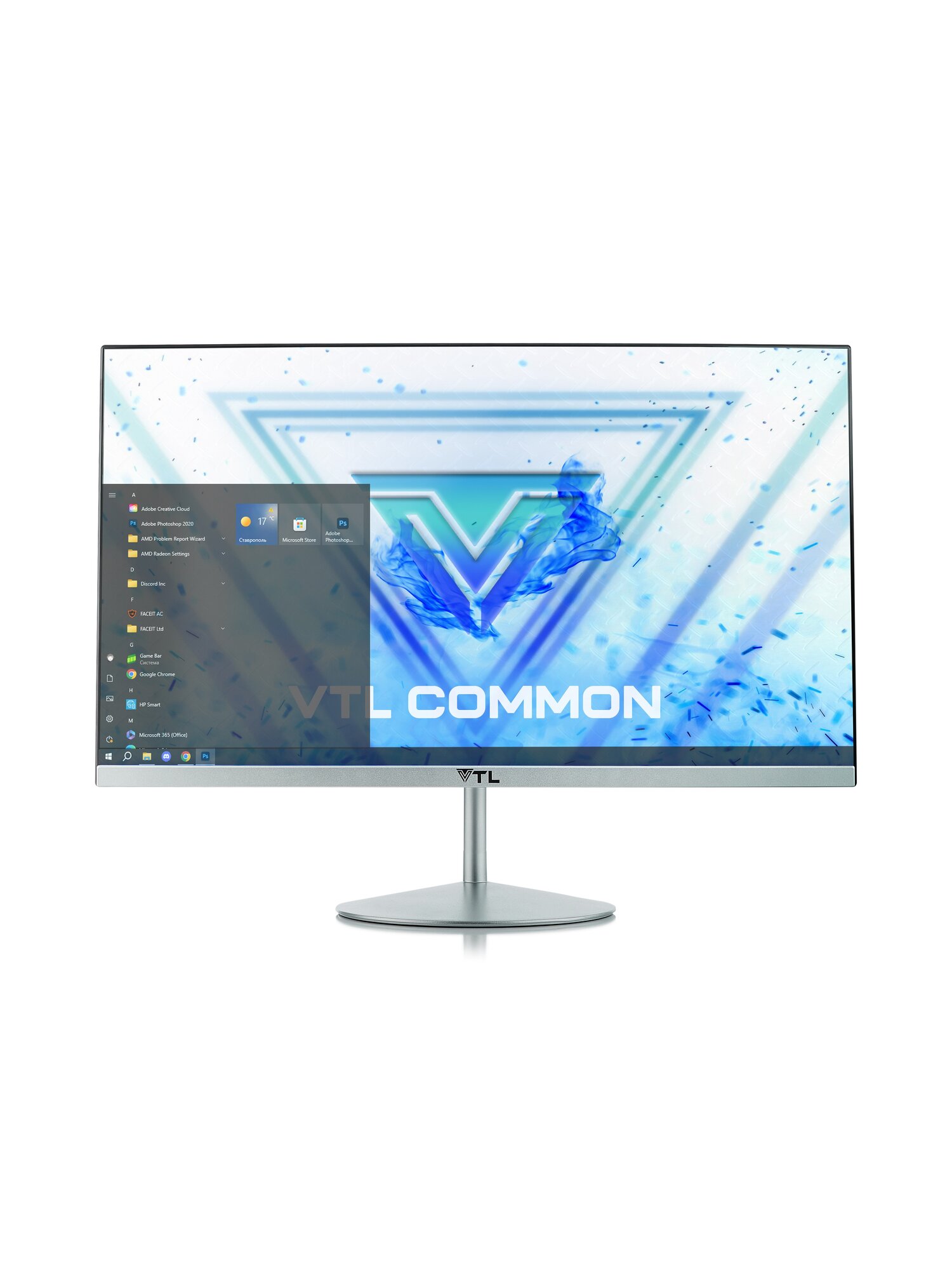 Моноблок VTL "Common". 23.8*. Windows 10. Intel Core i5-3470 (3.2ГГц), SSD 256Gb, ОЗУ 8Gb, Intel HD-Graphics
