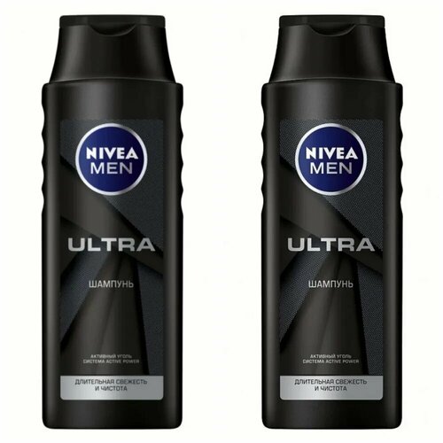 Шампунь Nivea Ultra Men 400 мл набор из 2 шт.