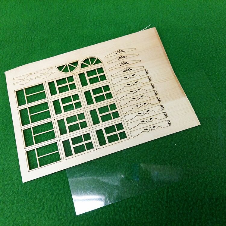 фото Набор для изготовления деревянных окон, масштаб 1:35