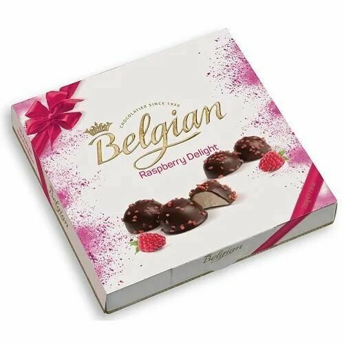 Belgian Шоколадные конфеты с малиной 200г
