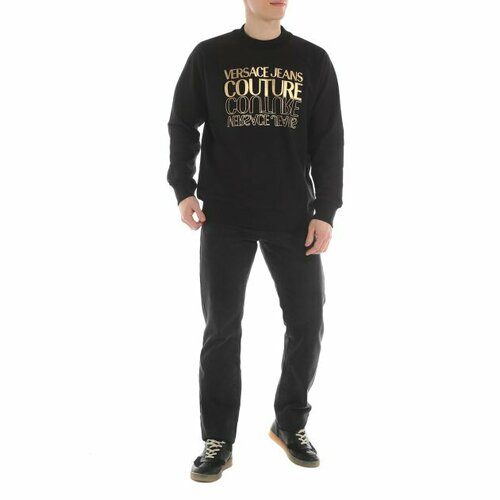 Свитшот Versace Jeans Couture, размер M, черный