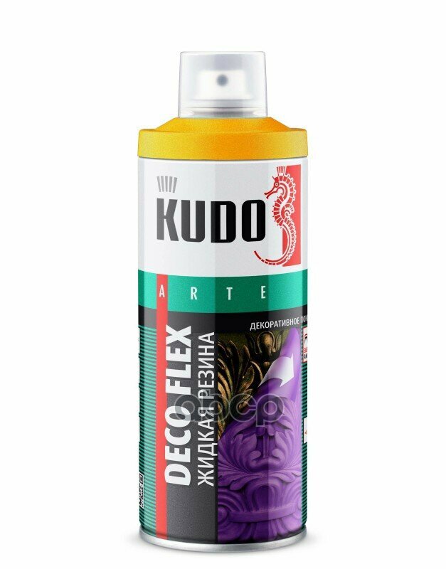 Краска Для Декоративных Работ Deco Flex (Жидкая Резина) Золото Kudo арт. KU5331